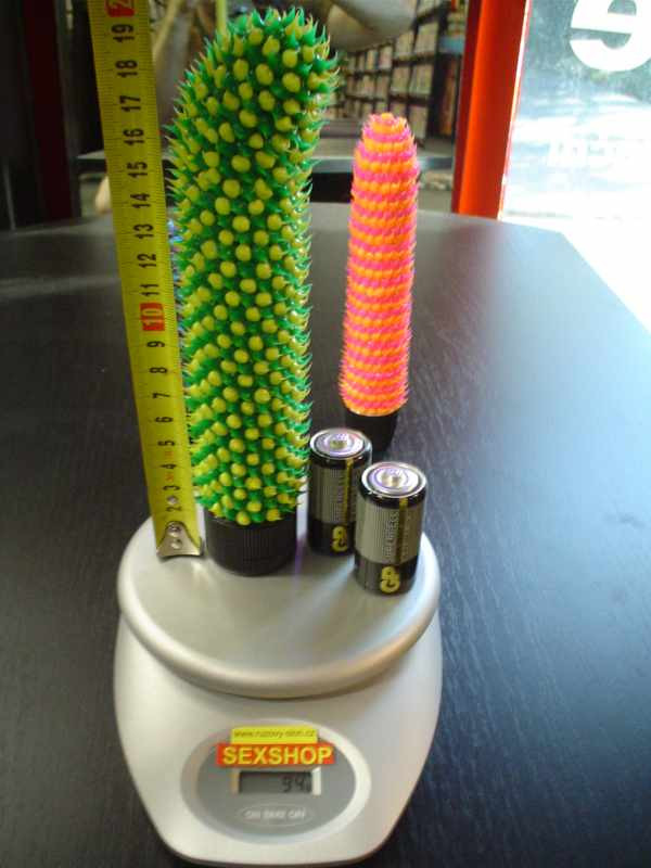 Vibrátor kaktus melón 20 * 3 cm