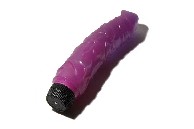 Vibrátor gél lila 22 * 4,5 cm