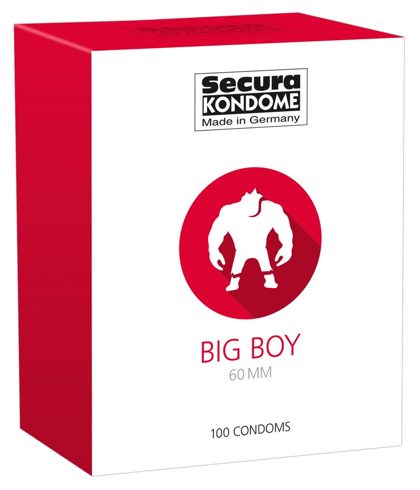 Secura Big Boy - XL óvszer (100 db)