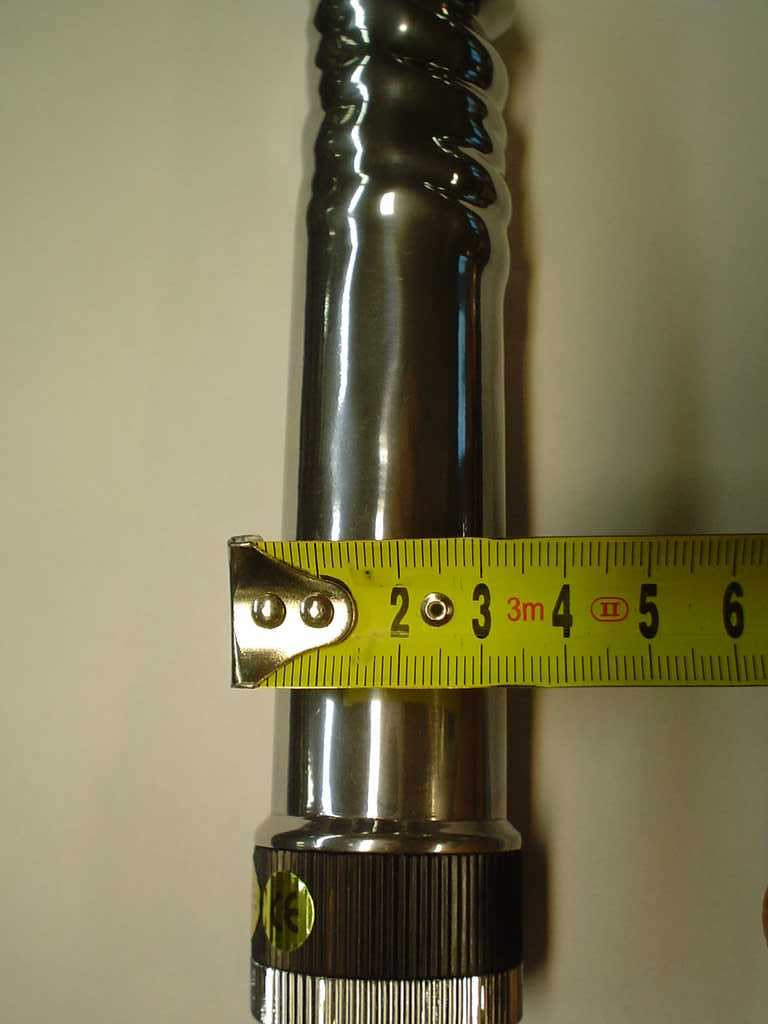 Fém vibrátor HUSTLER 19 * 3 cm