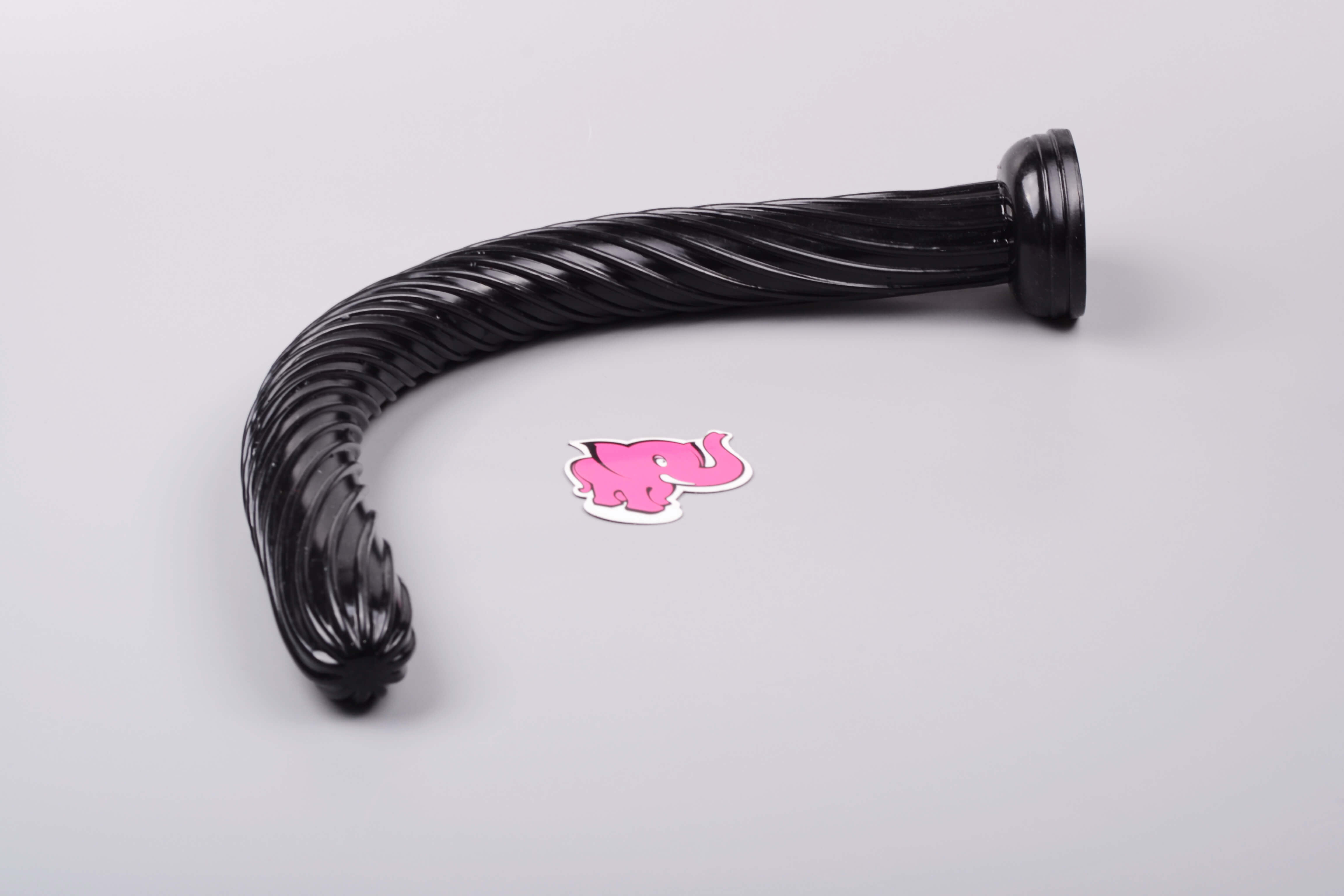 XXL anális vibrátor tapadókoronggal Xtreme Spiral (50,8 cm)