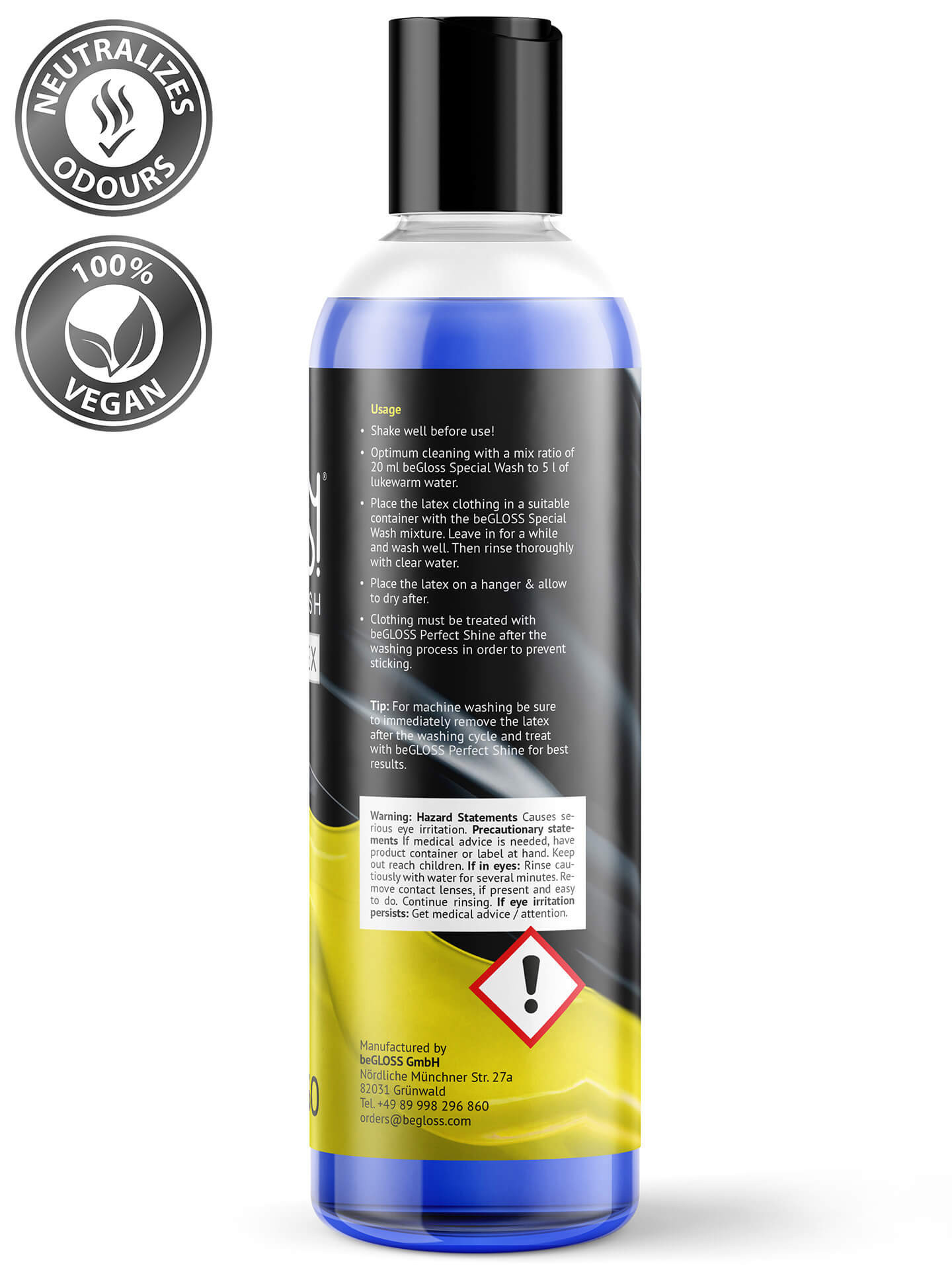 Prací gel na latex Ultra Clean (250 ml)