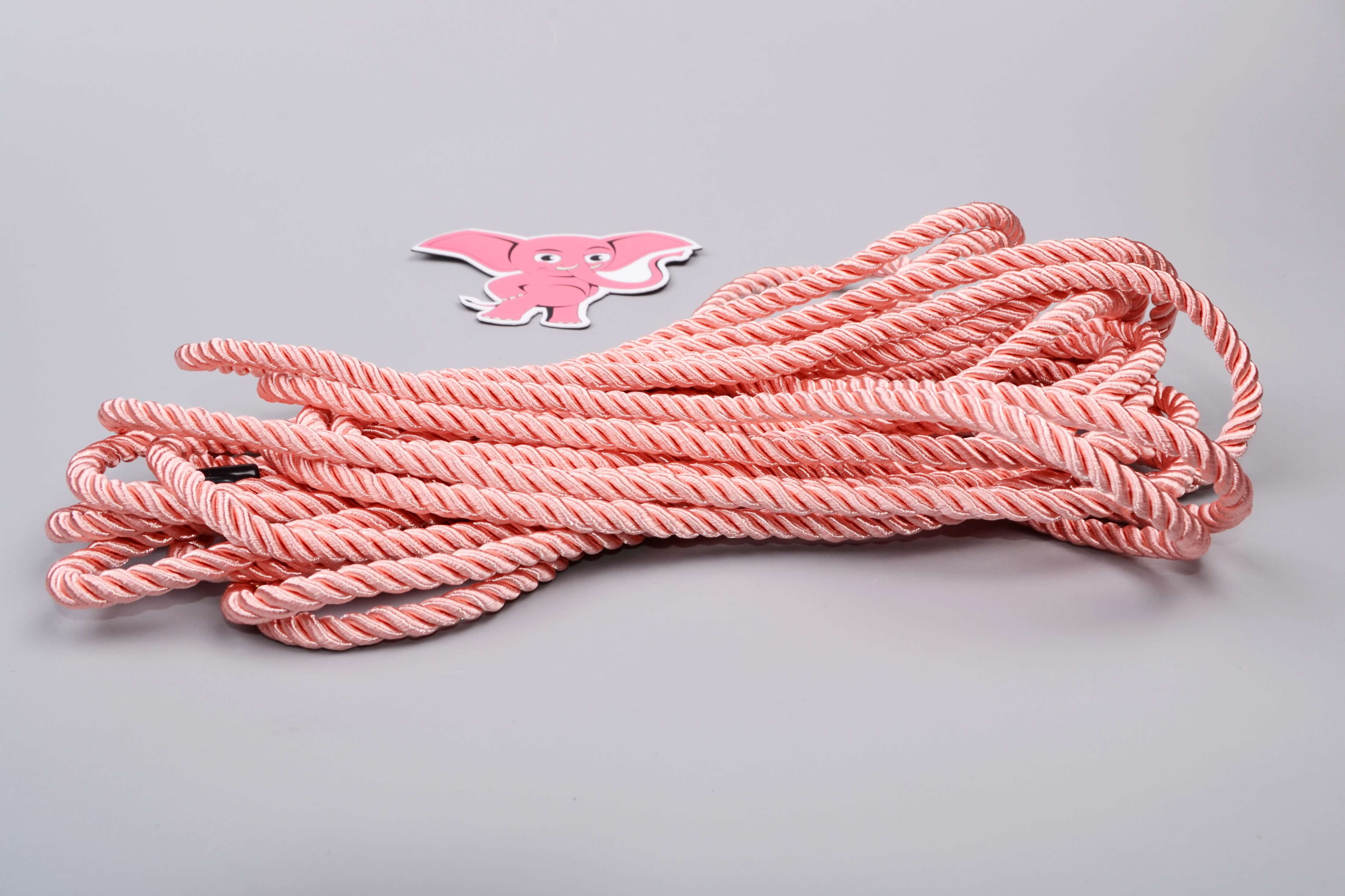 Bondážní provaz Sensual Art (7,5 m), růžové