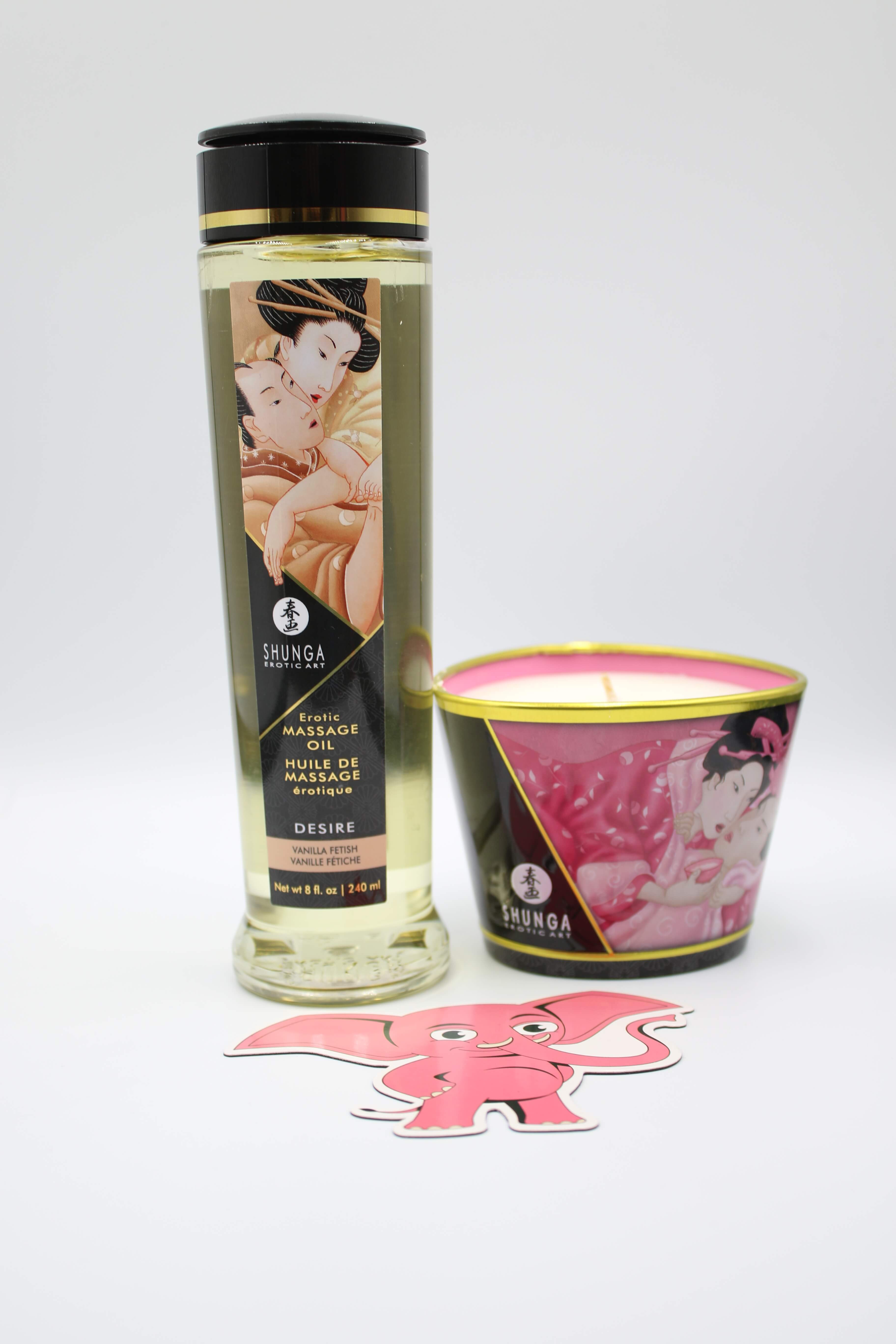 Shunga Desire vanília masszázsolaj (240 ml)