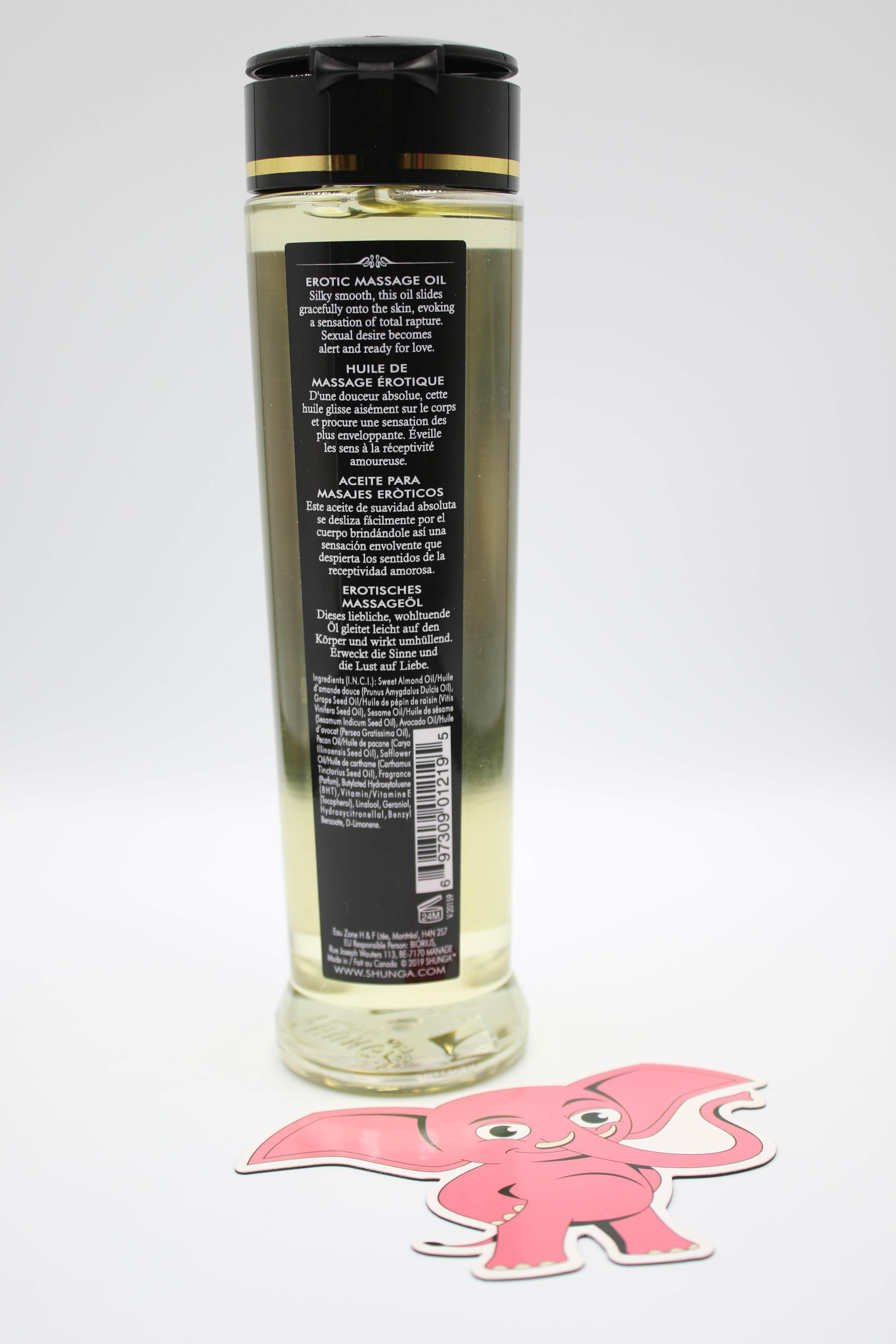 Shunga Libido masszázsolaj exotikus gyümölcsök (240 ml)