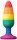 Anální kolík s přísavkou Rainbow Euphoria, velký