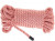 Bondážní lano Sensual Art (7,5 m), růžové